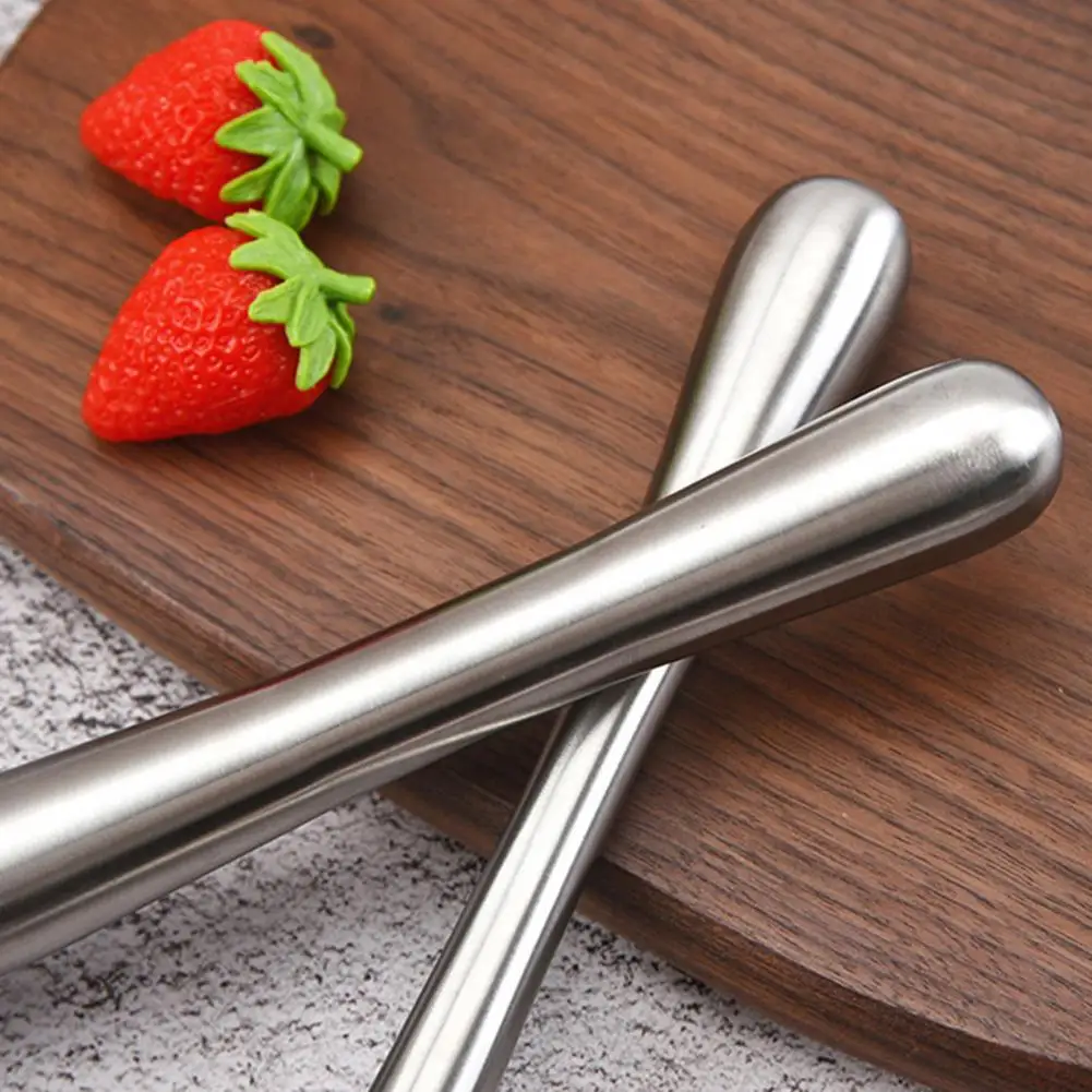 Rust-proof Masher Stainless Steel Cocktail Muddler for Mojitos Lemonade Long Handle Bar Tool for Fruit Drinks for Lemonade