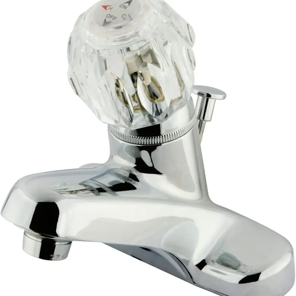 

4-х смеситель для унитаза Americana с акриловой ручкой и выдвижным полированным хромом