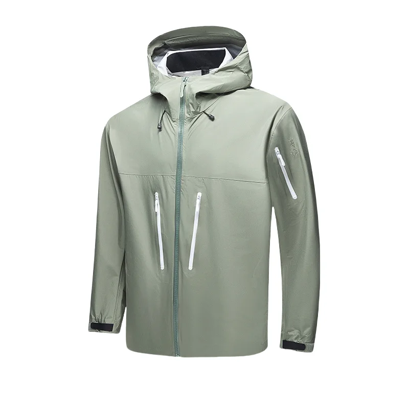ARC-Chaqueta de tormenta para hombre, moda deportiva, Montañismo al aire libre, turismo, ocio, chaqueta de tormenta holgada, primavera y otoño