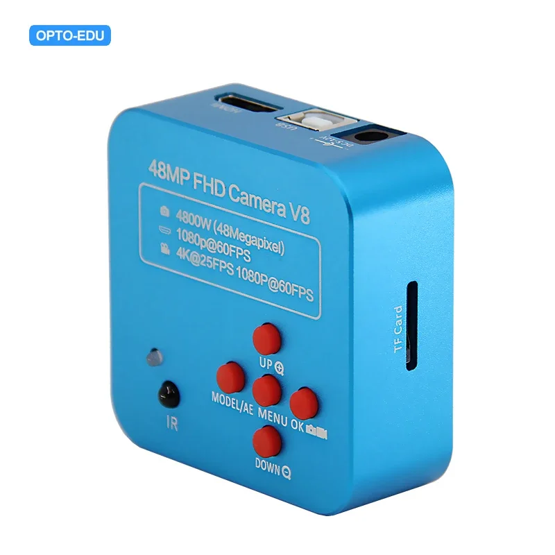 

Медицинская тринокулярная 4K-камера для микроскопа OPTO-EDU A59.4231 с креплением C-mount, 60 кадров/с, CCD, 38 мп