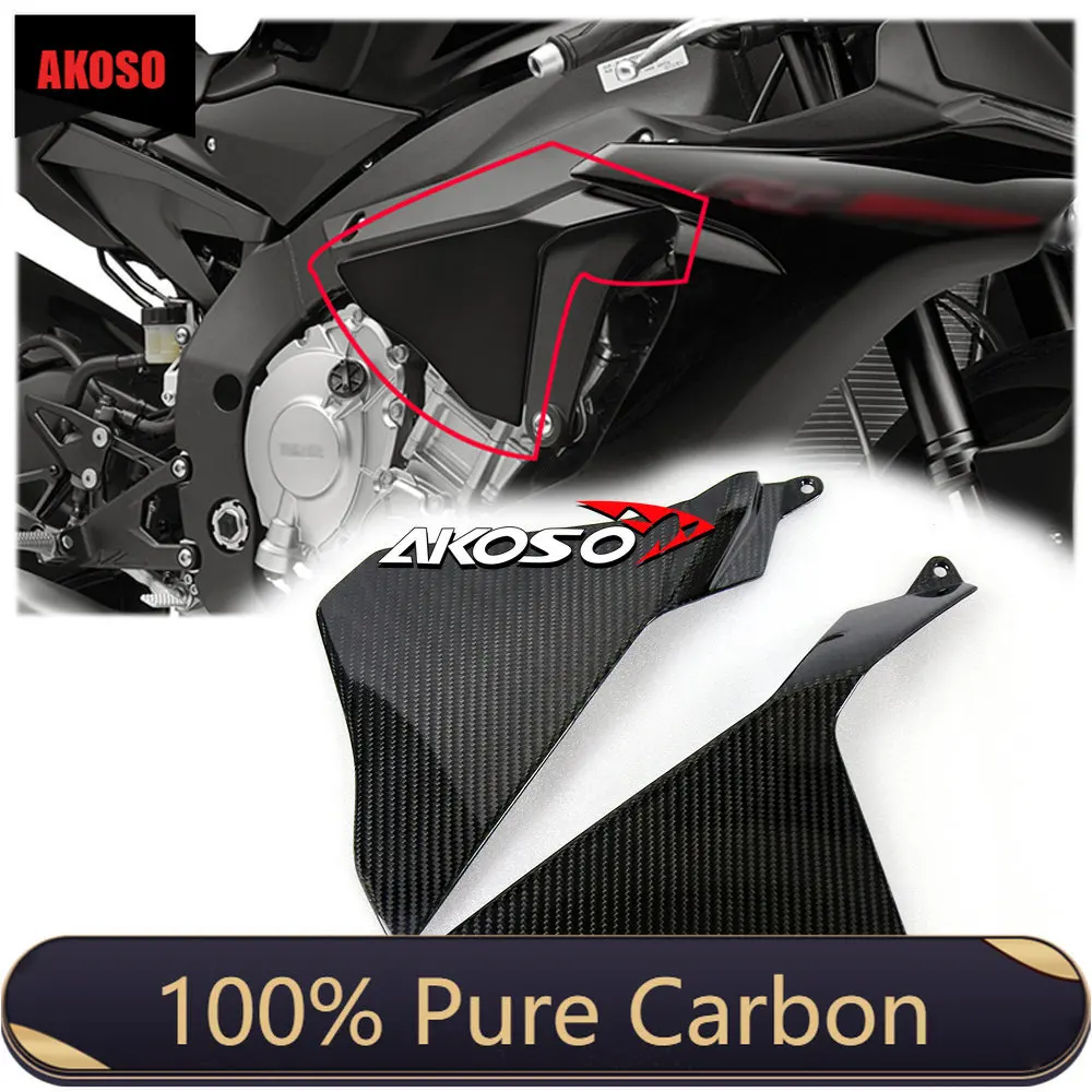 For Yamaha R1 R1M 2015 2016 2017 2018 2019 Motorcycle Carbon Fiber Side Panels Side Panels Fairing Cover Guards Protectors Trim