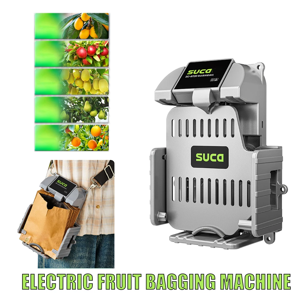 Electric Fruit Tree Bagging Machine Recarregável Máquina Especial para Picking Chips Kiwis e Laranjas