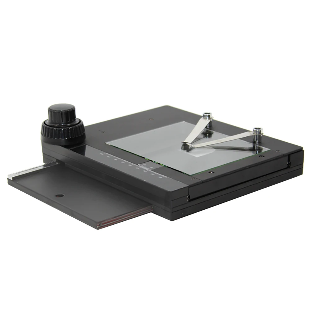 Banc d'essai d'activité de réglage fin avec mesure, platine mobile de microscope électronique, axe XY