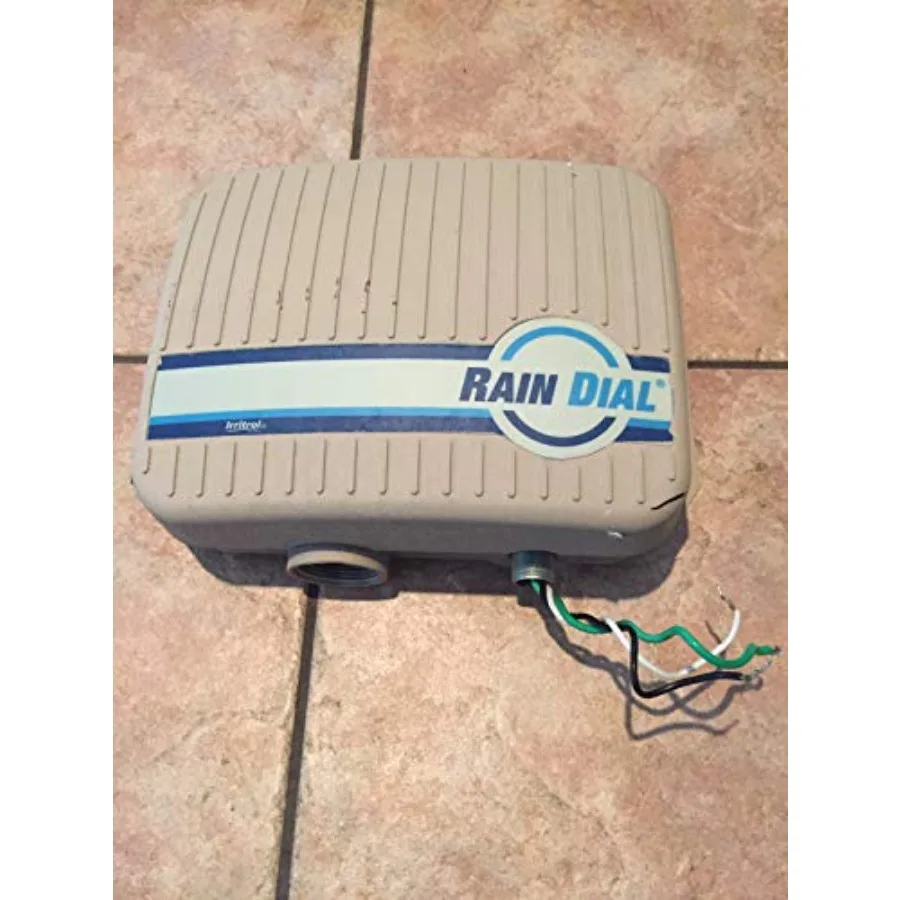 9 Station Outdoor Irrigation Controller with Weather Resistance and Durable Plastic Housing in Black for Efficient Water Manage