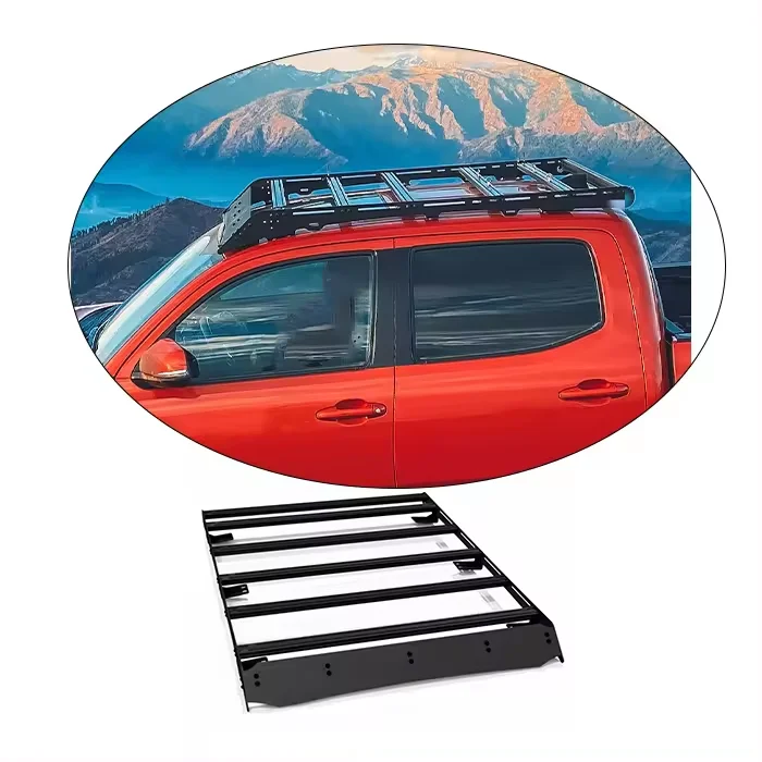 For Gobison 2005-2022 Aluminium 4x4 car parts Accessories Roof Rack for TOYOTA Tacoma Roof Rack