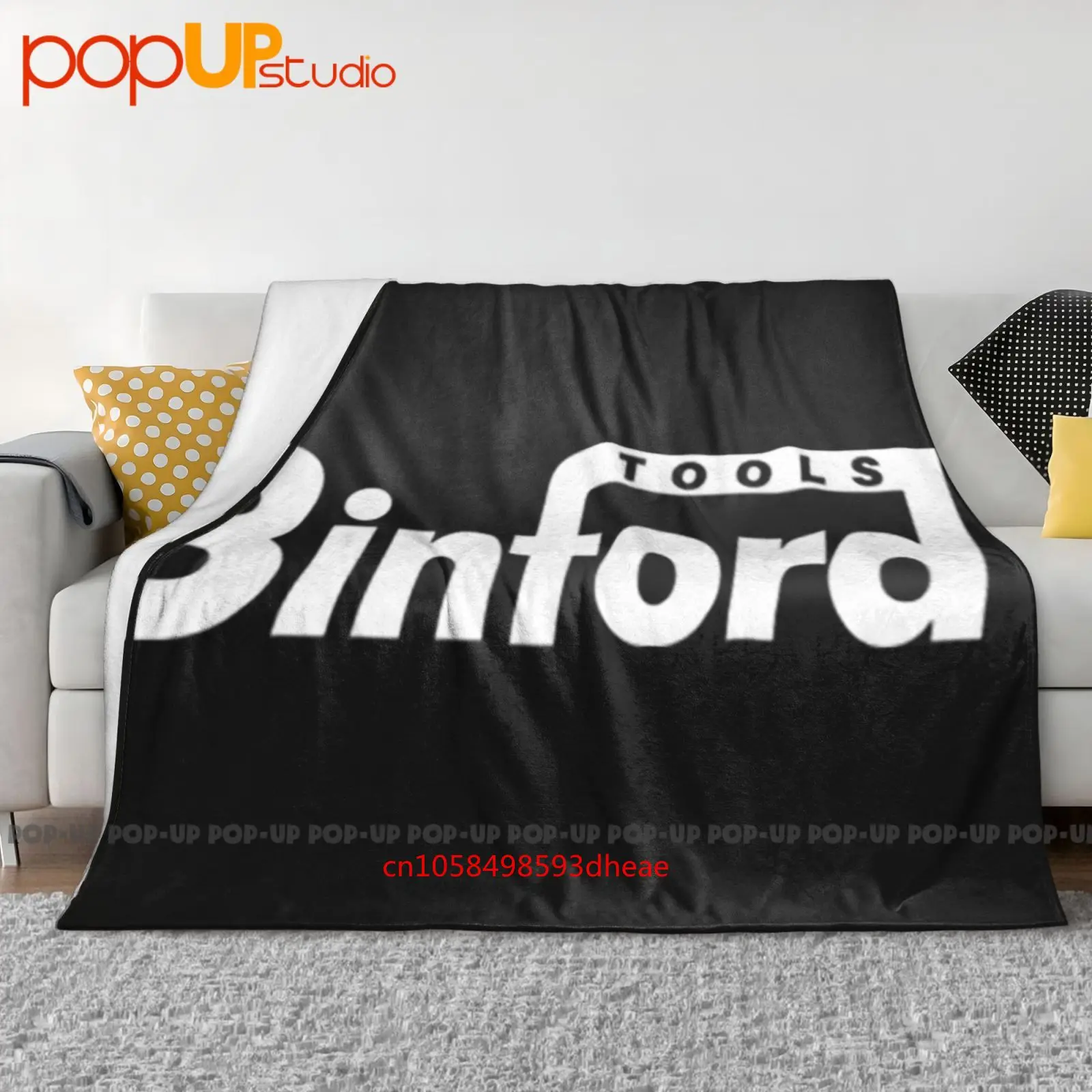 Binford Tools Home Improvement Ultra-Soft Blanket Quilt Winter Sofa Cover Bed Covers