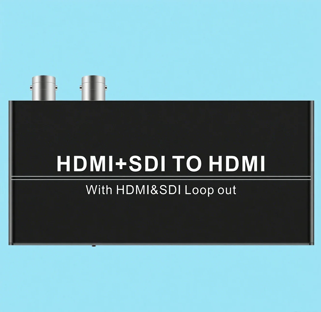 

SDI HDMI to HDMI Converter with SDI Loopout and HDMI Loopout Audio Video Switcher Full HD 1080P60HZ for Camera CCTV Monitor