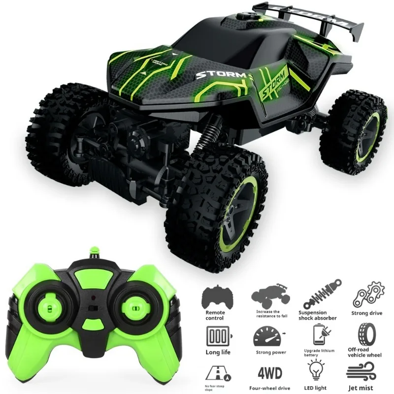 

new 1:16 4wd rc drift car,2.4G remote control car,long-lasting battery,cool light spray,powerful motor, rc cars kids toys gifts