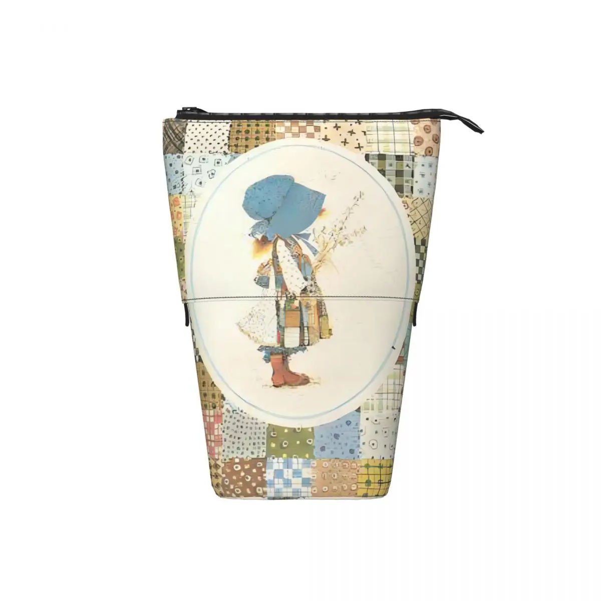 مخصص S-Sarahs K-Kays مقلمة بشكل جذاب فتاة صبي سعة كبيرة Kawaii فتاة تلسكوبي حقيبة أقلام رصاص الطلاب القرطاسية