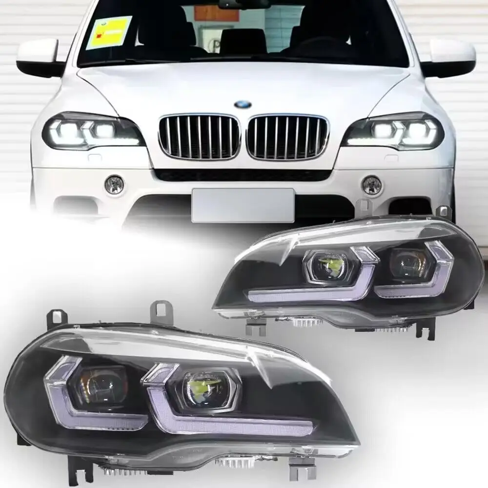 

2006-2010 Year For X5 E70 Black Housing Led Headlight ML