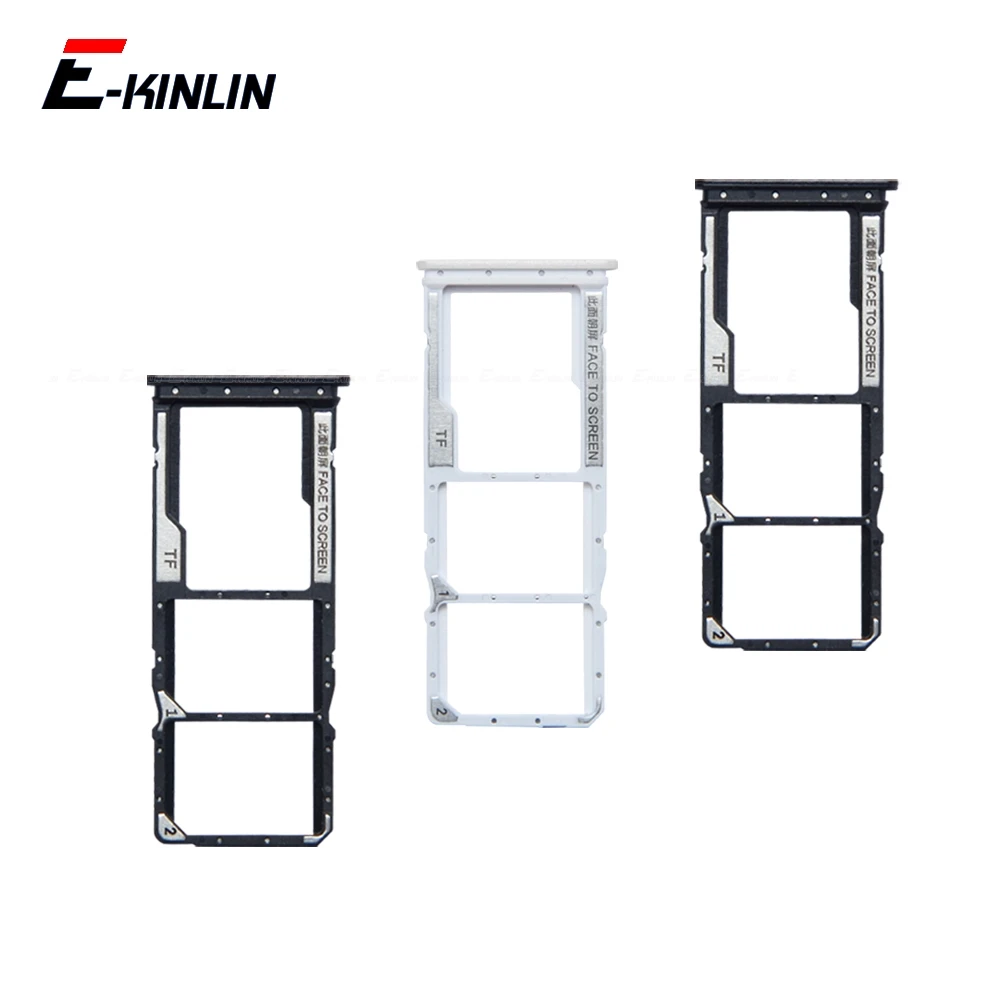 

Sim Card Tray Socket Slot Reader Adapter For XiaoMi Redmi 8 8A 9 Power Micro SD Connector Container Repair Parts