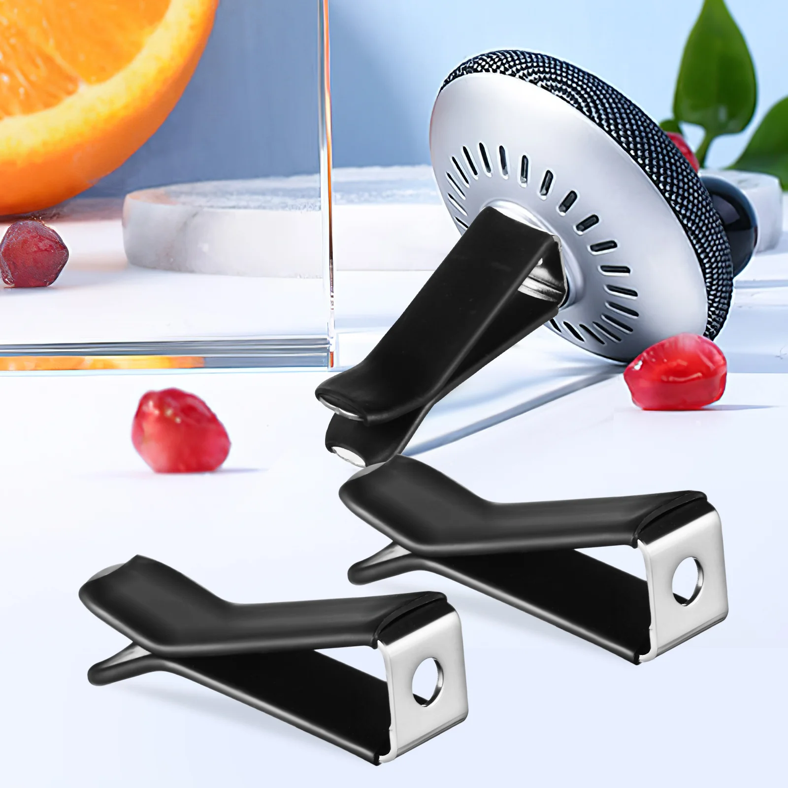 

60Pcs Car Perfume Vent Clip Metal Air Vent Clip Set Small Space Saving Clips for Car Air Conditioner Grille Use