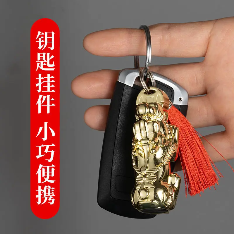 China Fashion 10000 matches Exquisite Blessed Pixiu Divine Beast Pendant Portable Reusable Ignition rod Men Gift