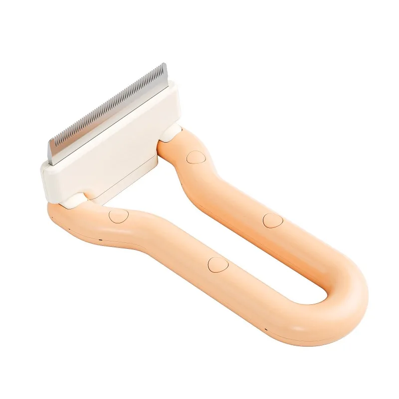 

Pet Hair Remover Brush Cats Dogs Grooming Tool Deshedding Comb Removes Floating Hair Gentle Rounded Teeth Easy to Clean Daily