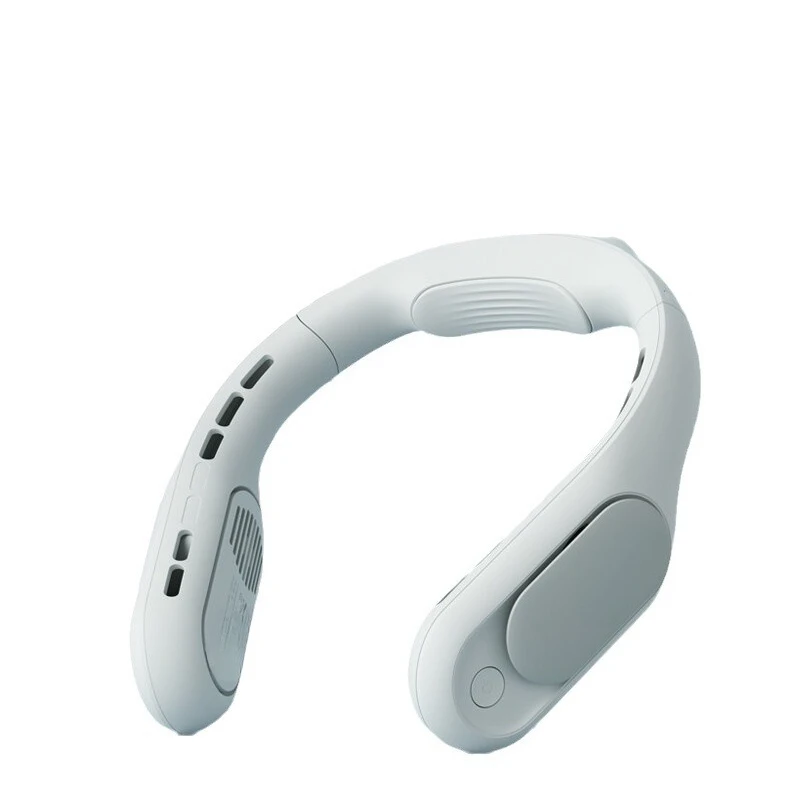 

Neck fan, portable, small mini, leafless neck cool miniature, battery life rechargeable
