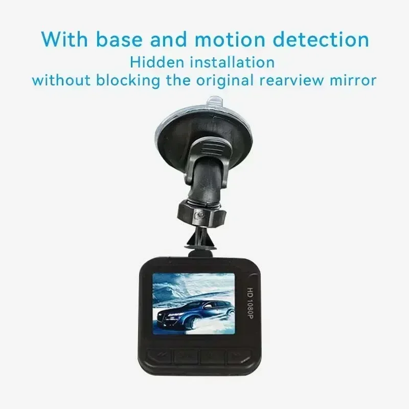 Dash Cam per auto HD 1080P - Registratore DVR con telecamera per specchietto retrovisore per veicoli