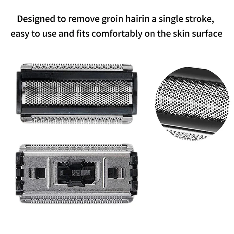 2Pack Shaver Replacement Blade For MANSCAPED The Lawn Mower 5.0 Ultra Skinsafe Replacement Foil Shaver Head Refill A62X
