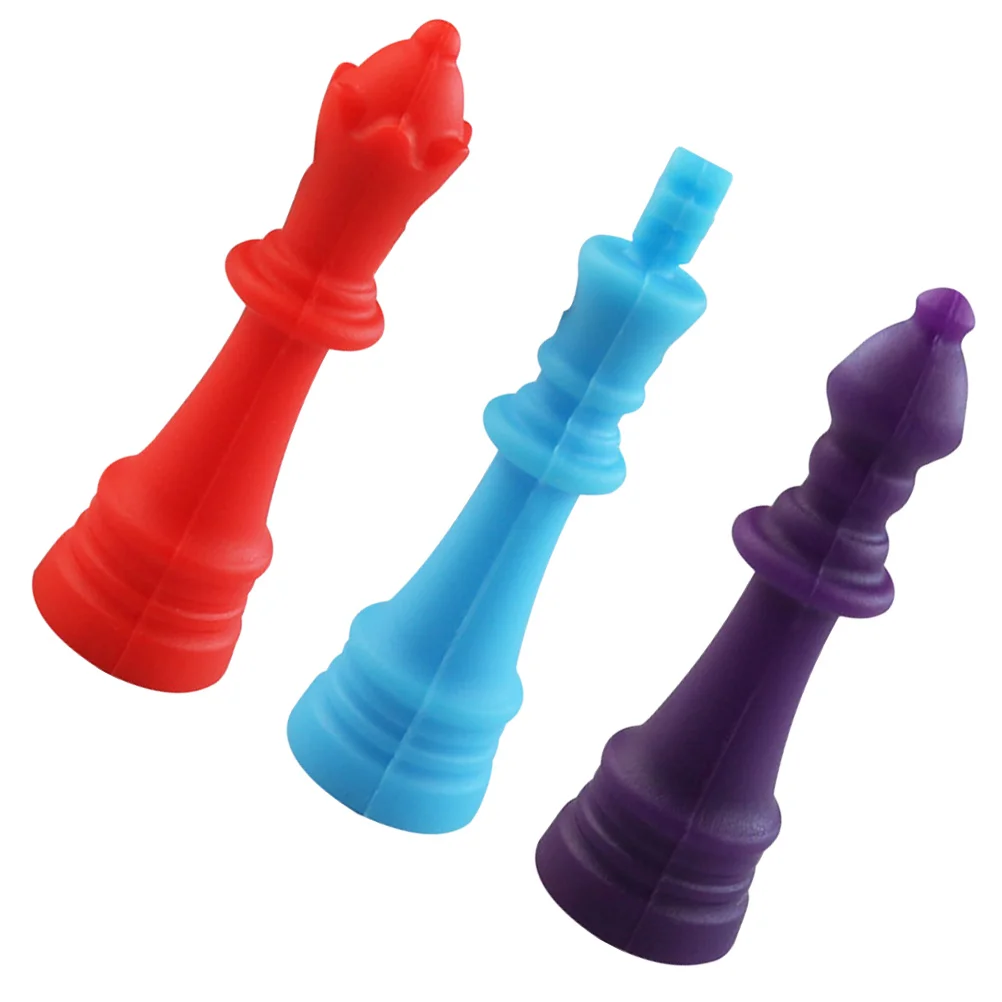 

3pcs Baby Silicone Teething Necklace Molar Training Chew Pendant For Newborn Toddler Durable Nursing Plaything Infant Teething