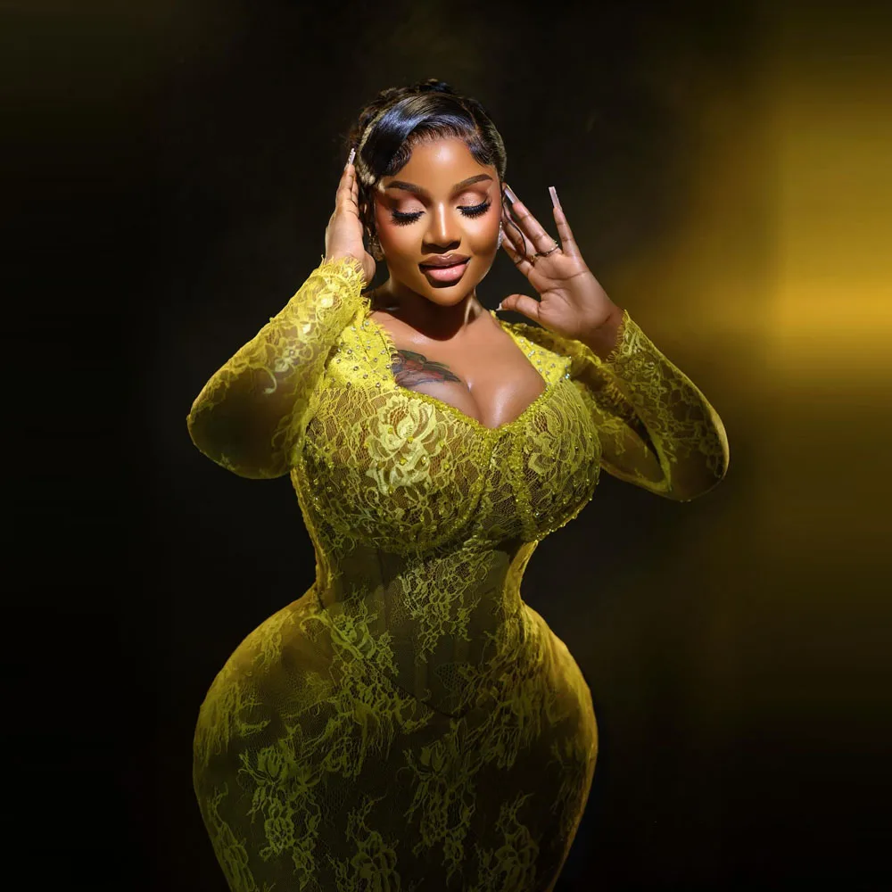 2026 African Women Mermaid Eveing Dresses Sweetheart Beads Unique Bottom Tulle And Lace Plus Size Prom Dress vestidos de fiesta