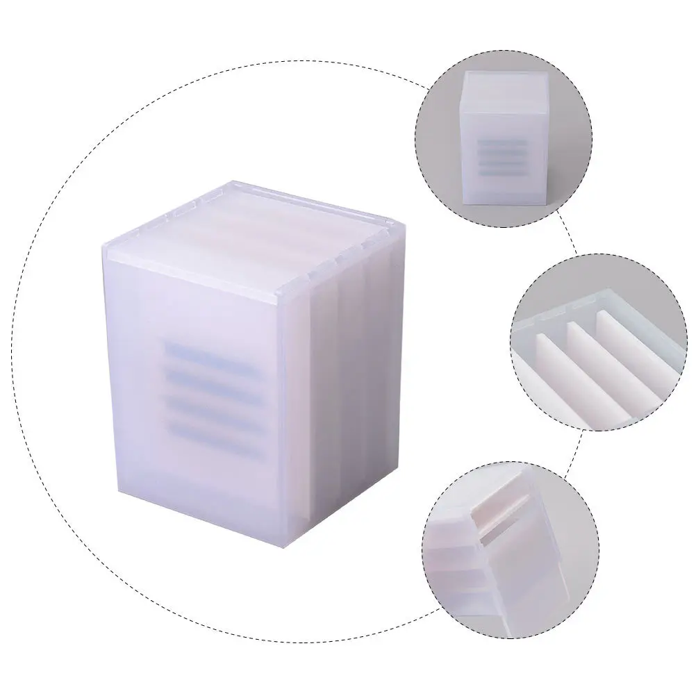 1Pcs Eyelash Storage Box Multi-Layer Stand Drawer Acrylic Organic Glass Lash Display Case Makeup Organizer False Eyelash Holder
