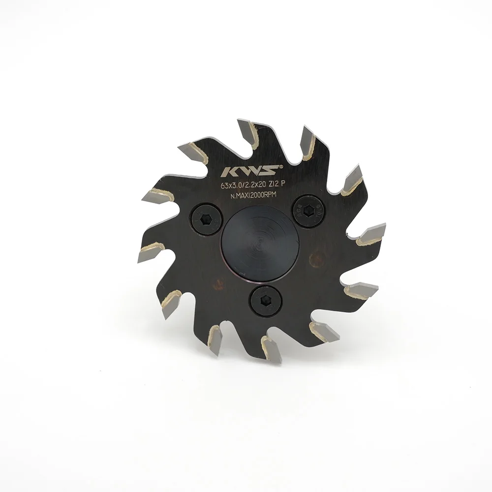 3/4/5/6mm woodworking grooving cutter with shank