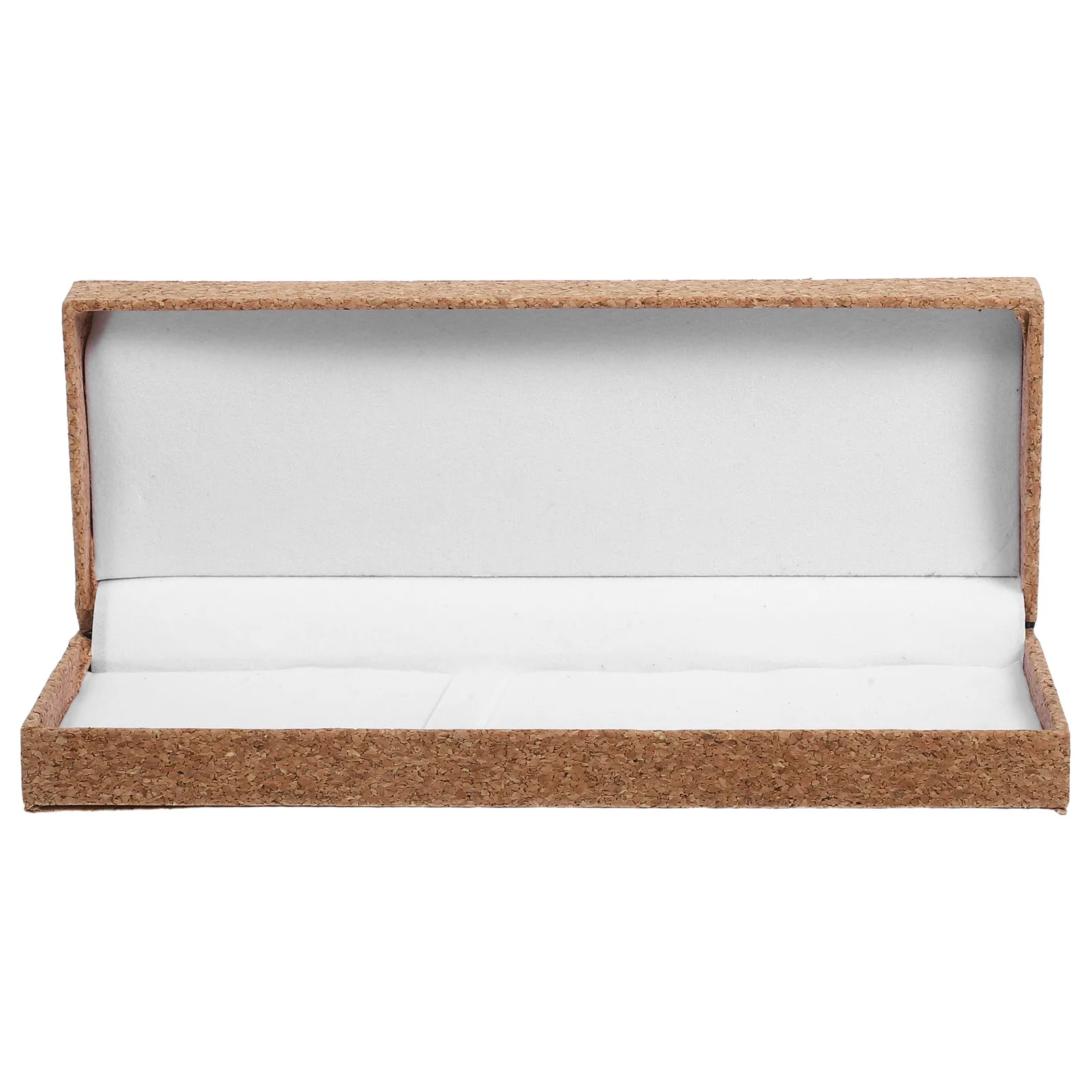 Soft Cork Pen Box Elegant Business Fountain Pen Case Portable Organizer for Ballpoint Writing Tools Office Present Packaging