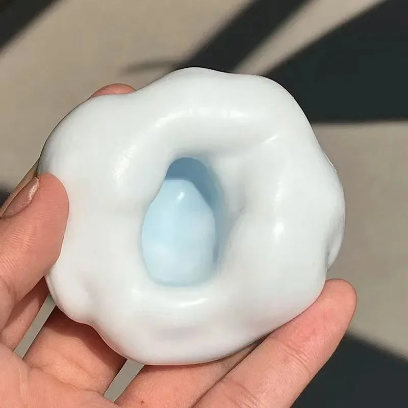 NEU Formbarer Vakuum-Squishy-Sandball Trauben-Stressball Stressabbau Lärmball Desktop-Quetschspielzeug Beruhigendes Spielzeug Geburtstagsgeschenk – Detail 22