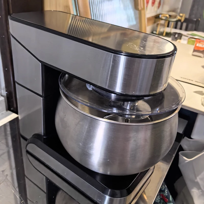 Electric Stainless Steel Kitchen Mixer 1200W Filling Machine for Baking Kneading Dough New Hot Selling Home Appliance