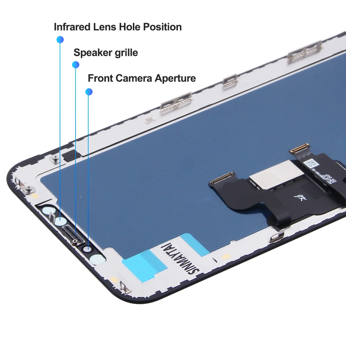 RJ INCELL For iPhone 15 16 17 Pro Max LCD Display Screen Digitizer For iPhone 12 13 Mini 14 15 16 Pro X XS Max XR 11 Display view 2