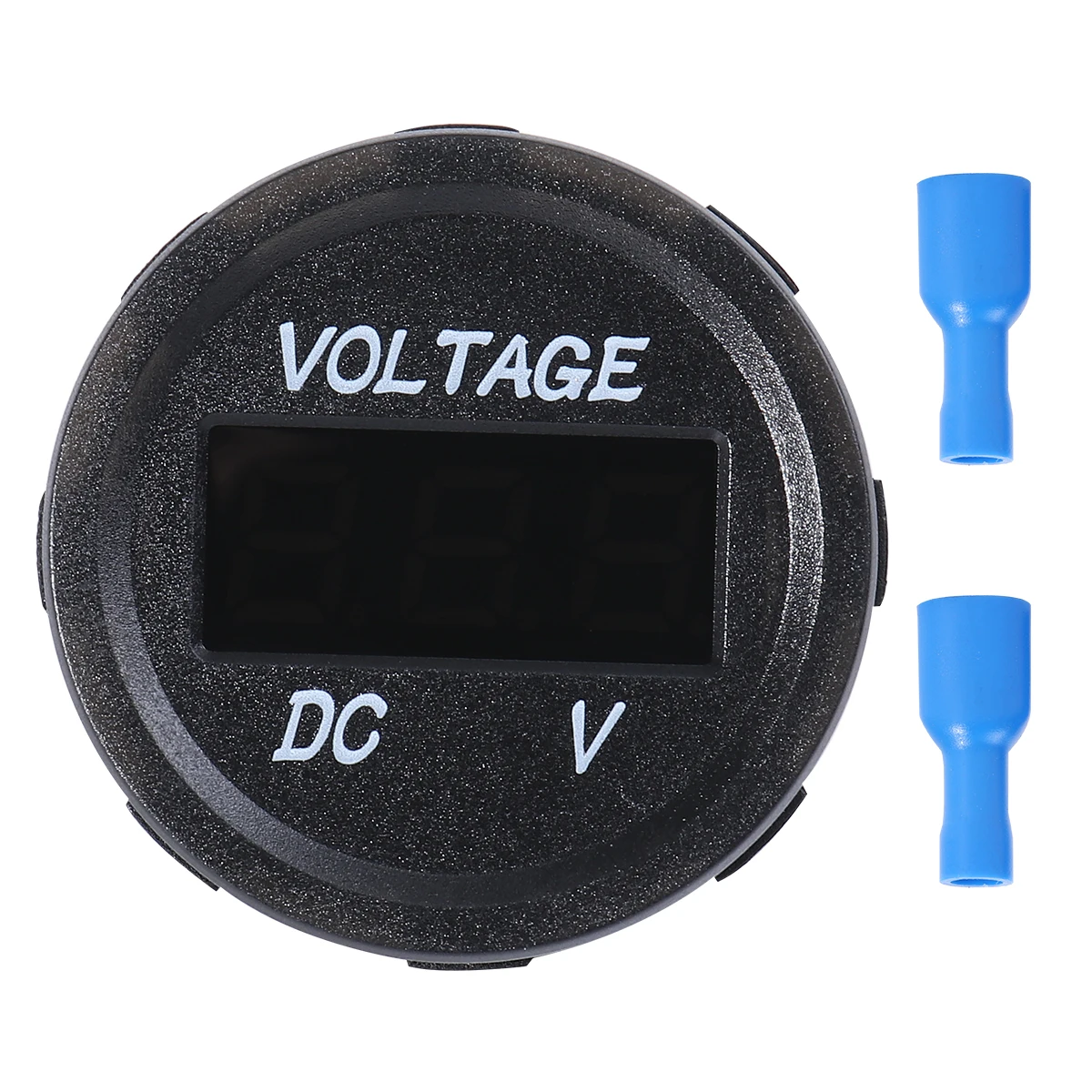 

Universal Digital Voltmeter 12V-24V Blue Led Display Waterproof Lock Easy Install For Motorcycle Car Boat Utv