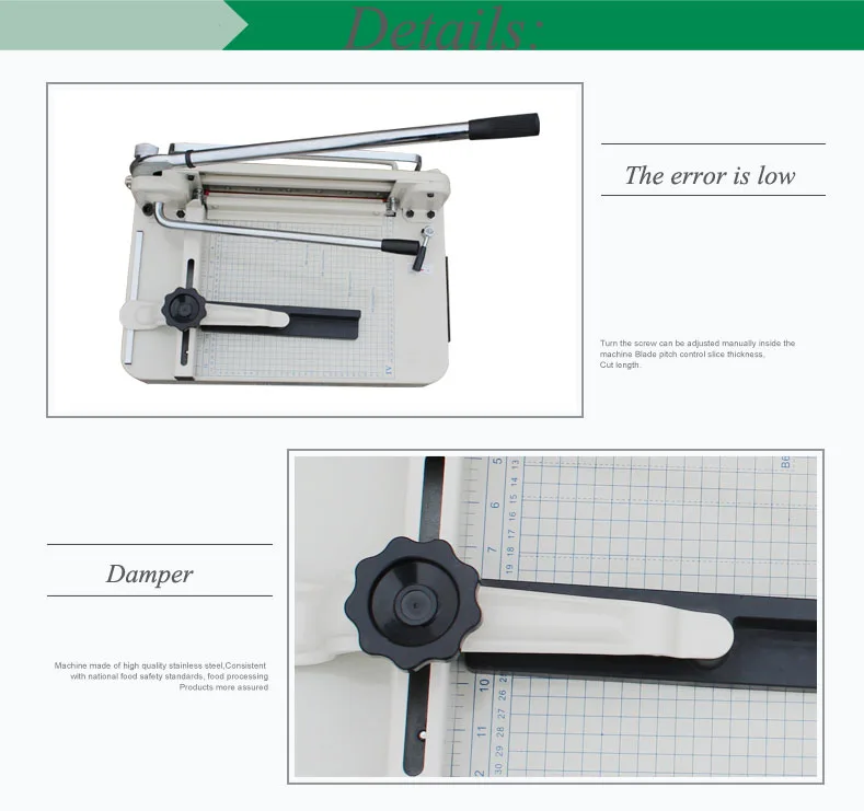 2026 Thick Layer Paper Cutter Manual Paper Cutter Book Album Thick Layer Trimming Knife Cutting Knife 868A4