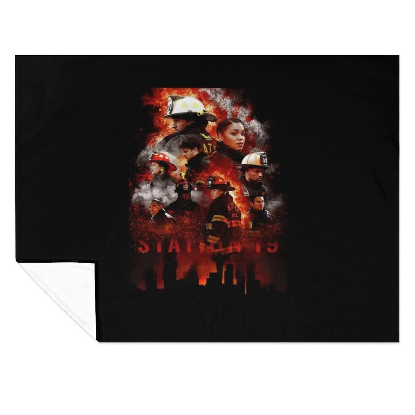 

Station 19: Ashes & Embers Throw Blanket cosplay anime Hairys Soft Beds Custom Blankets
