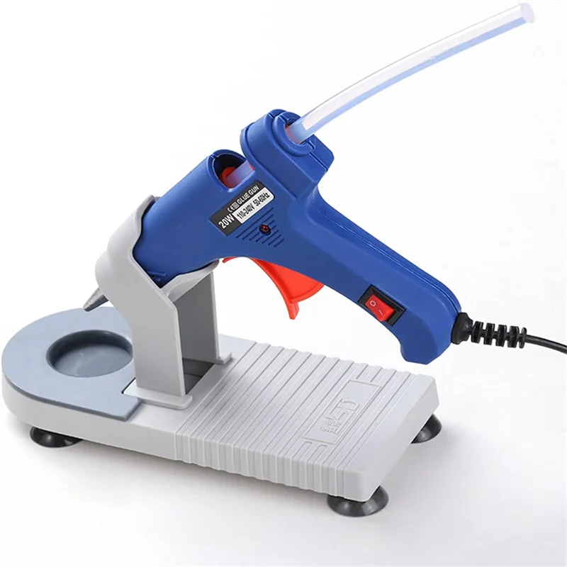 Glue Gun Base Hot Melt Glue Gun Bracket Glue Gun Home DIY Repair Tools Heating Hot Glue Machine Base