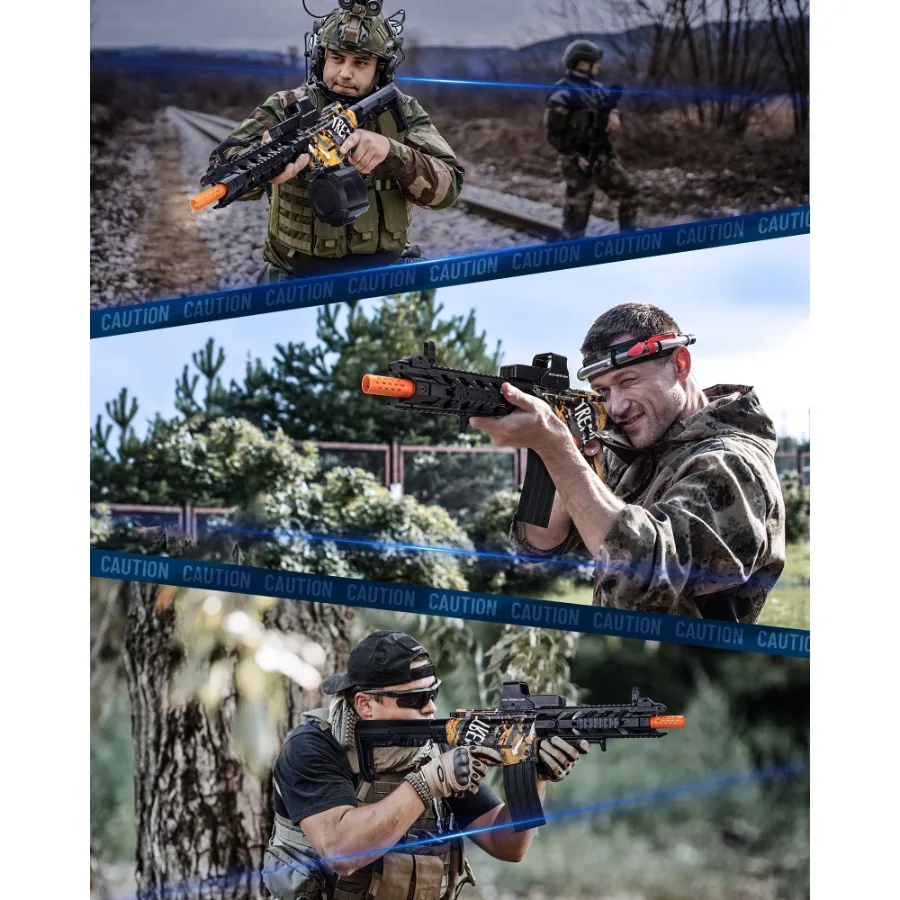 Bola de gel elétrica blaster alta velocidade gelfire blaster para orbeez com 40000 rodadas de gel e óculos splatter bola brinquedos para ao ar livre