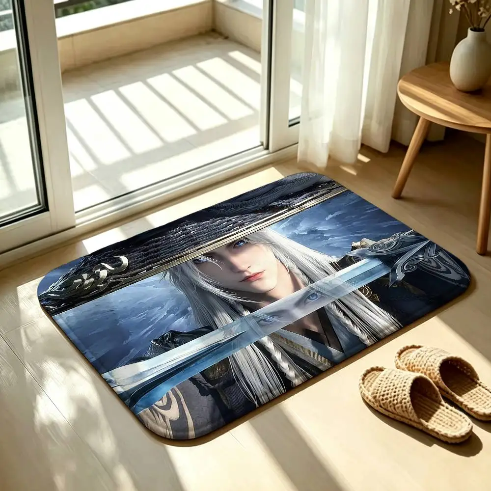 ANIME W-Wang L-Lin R-Renegade I-Immortal Bedroom Decor Carpet  for Living Room Thick Plush Study Floor Mat Home Fluffy Soft Rug