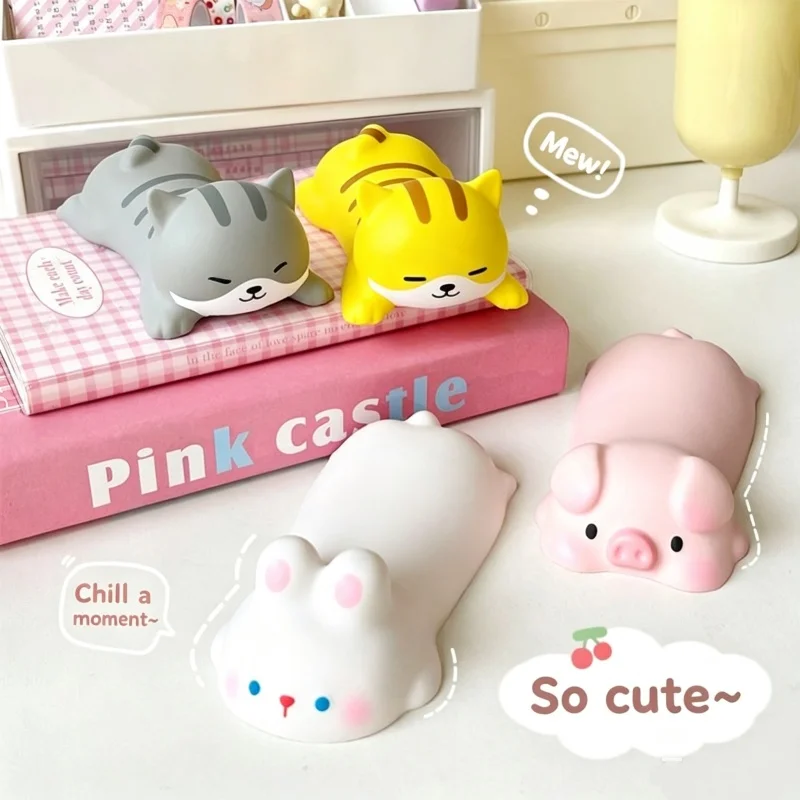 Kawaii Animal Wrist Rest Pad Ergonomic Slow Rising Squishy Cushion Wrist Support for Laptop Computer Mouse Desk