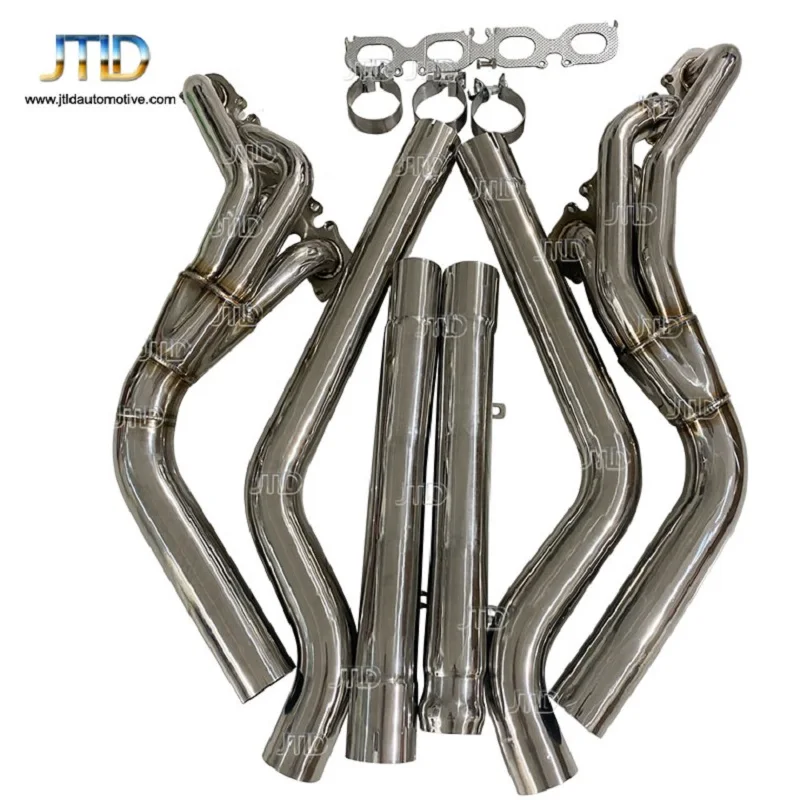 JTLD high performance Longtube Headers downpipe For W204 AMG M156 C63