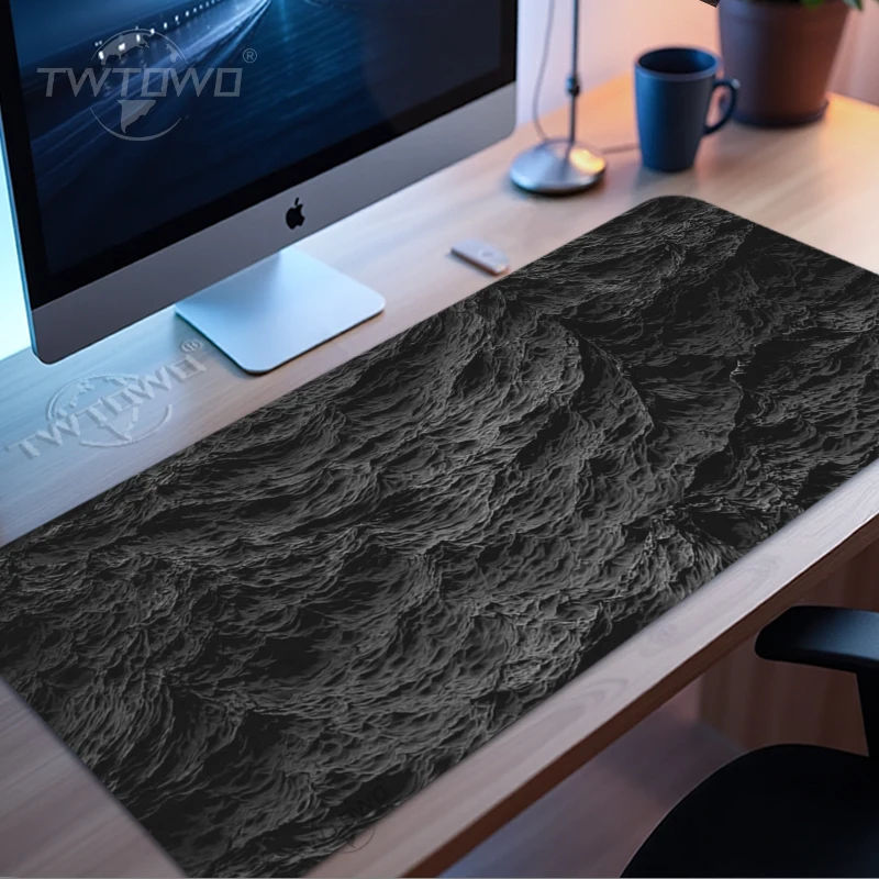 Matte Black Mouse Pad Gaming XL Custom HD Home Large Mousepad XXL MousePads Desk Mats Natural Rubber Carpet Soft Table Mat