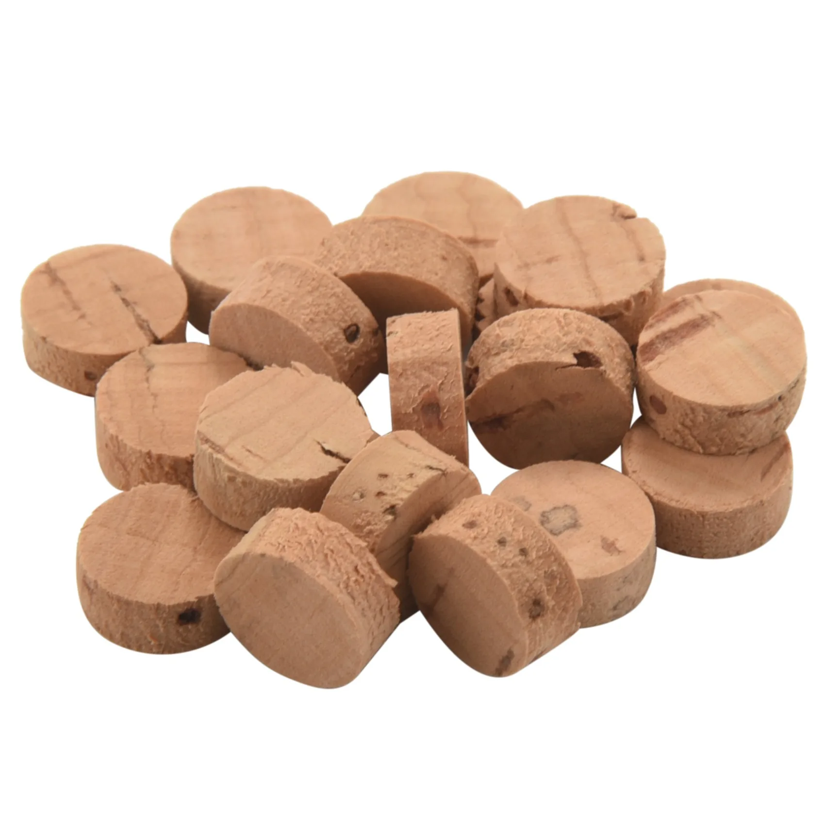 20Pcs 9.5mm Trumpet Cork Pads, Trumpet Repairing Cork Pads Trumpet Water Key Spit Value Cork Pad