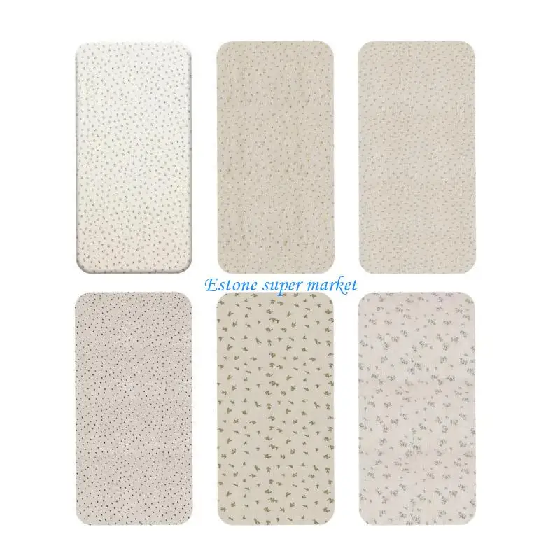 

090B Upgrades Baby Crib Sheet Gentle Infant Cotton Cot Sheet Infant Cotton Bed Linen