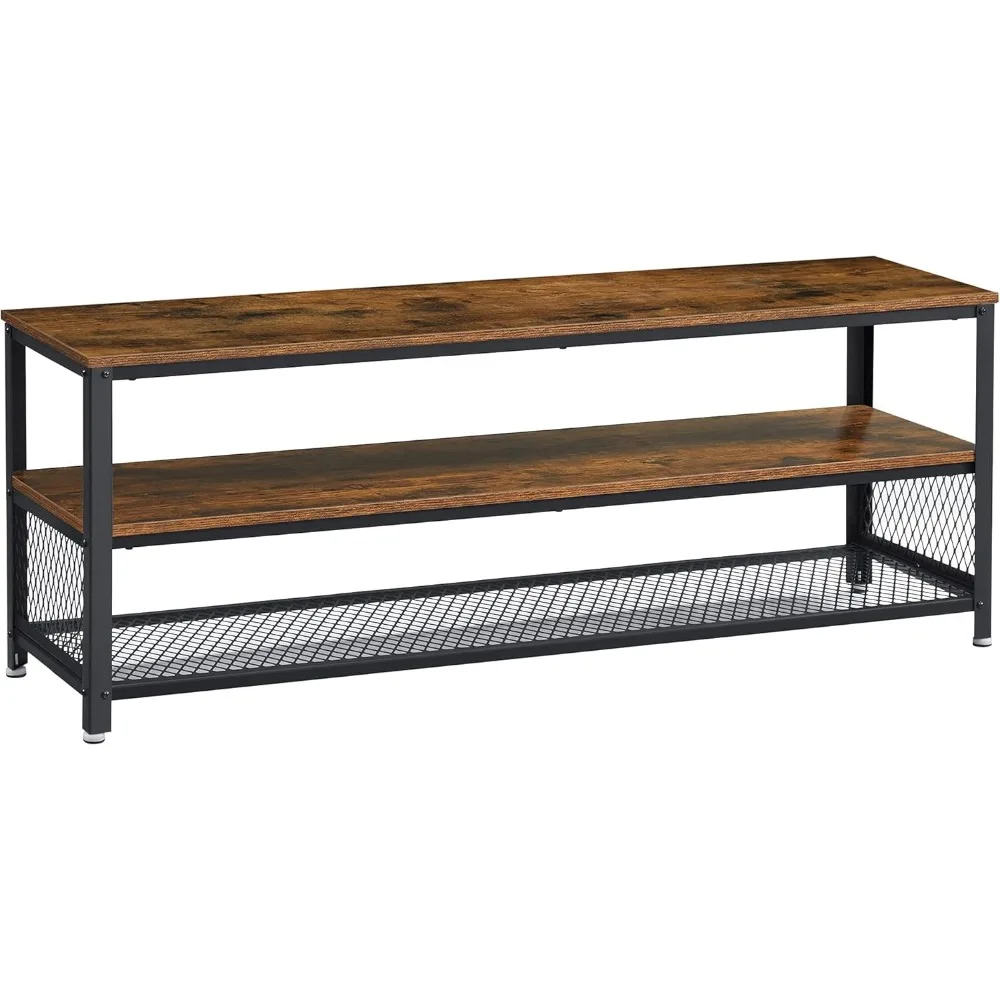 

TV Stand, Bench, Console for up to 60 Inch Televisions, Coffee Table, Rustic Brown ULTV50BX
