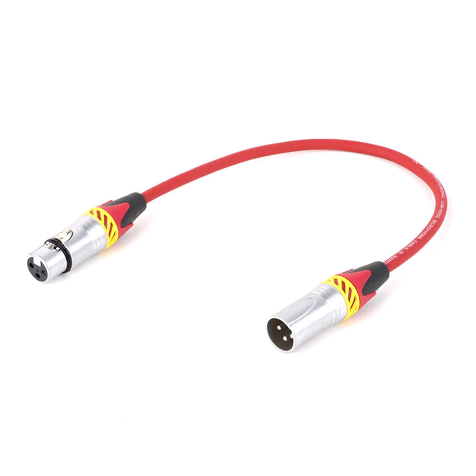 Microphone Cable XLR to XLR Patch Cable, 3Pin XLR Male to Female Mic Colorful Cable Patch Cord with Oxygen-Free Copper 0.3-15M