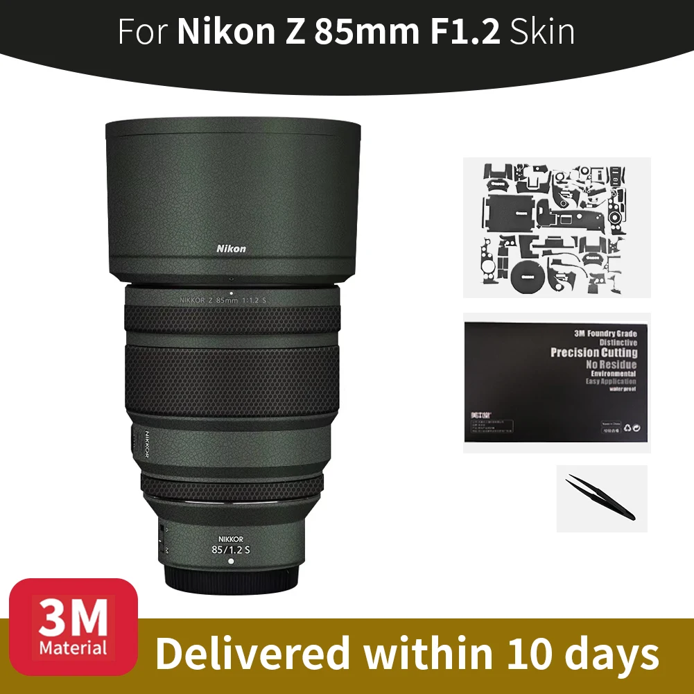 para-nikon-85mm-piel-nikon-z-85mm-f12-lente-de-camara-piel-antiaranazos-lente-de-camara-pegatina-pelicula-protectora-mas-colores