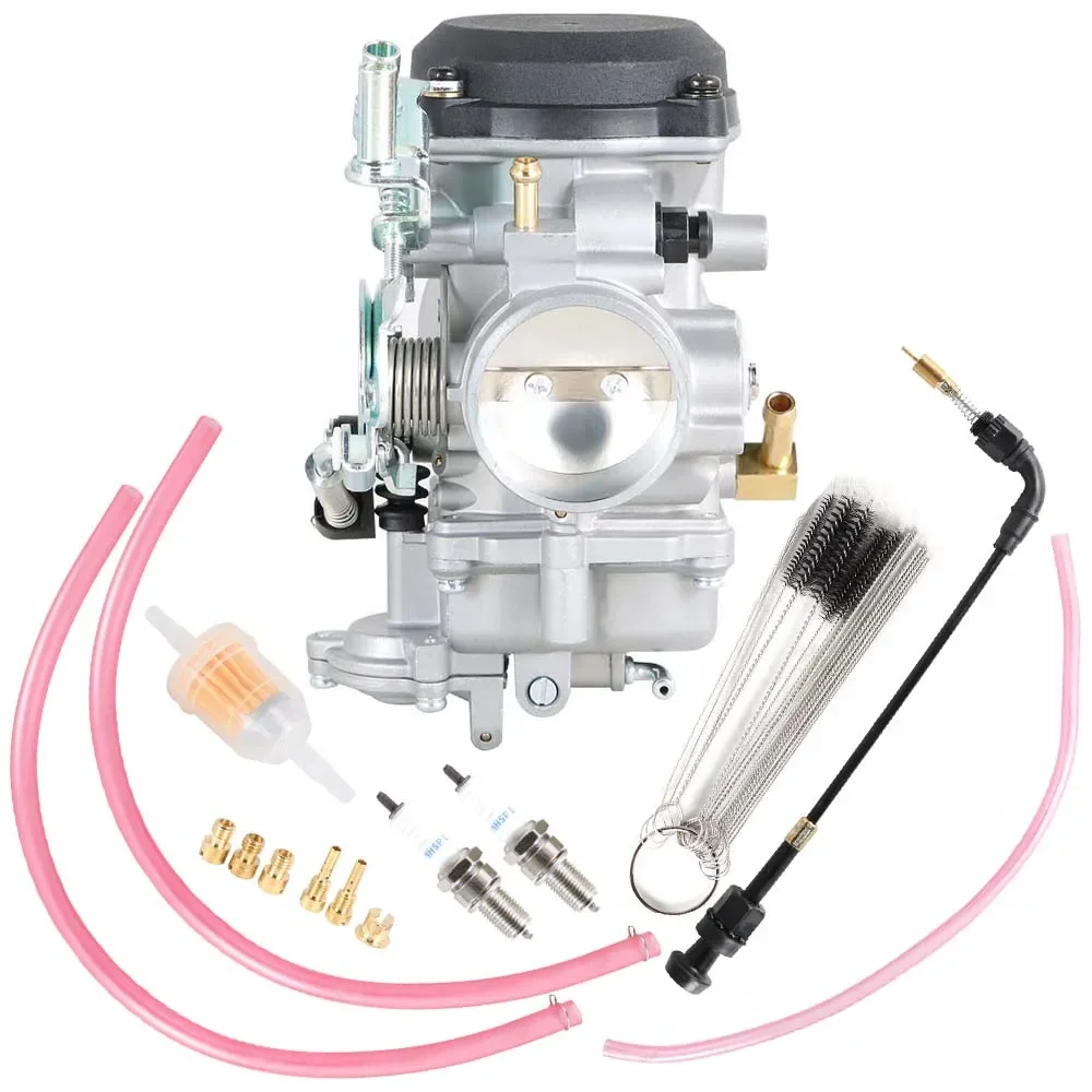 27490-04 170 # Vergaser für 40mm CV 40 XL883 mit Zündkerze/Choke-Kabel 1988 1989 1990 1991 1992-2006 – Detail 1