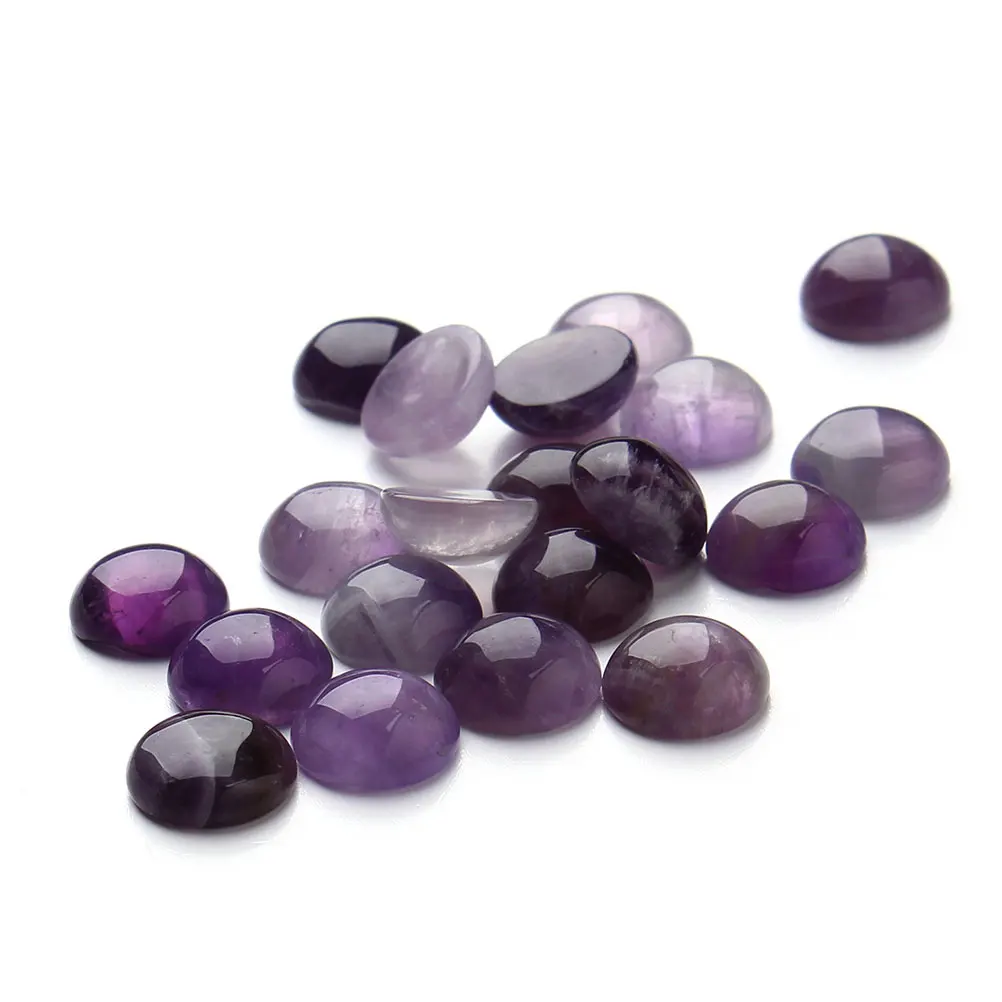 

20Pcs 0.4cm Purple Crystal Cabochons Multi Color Patterns for Jewelry Clock Picture Vase Glass Cabochons Gemstone Glass