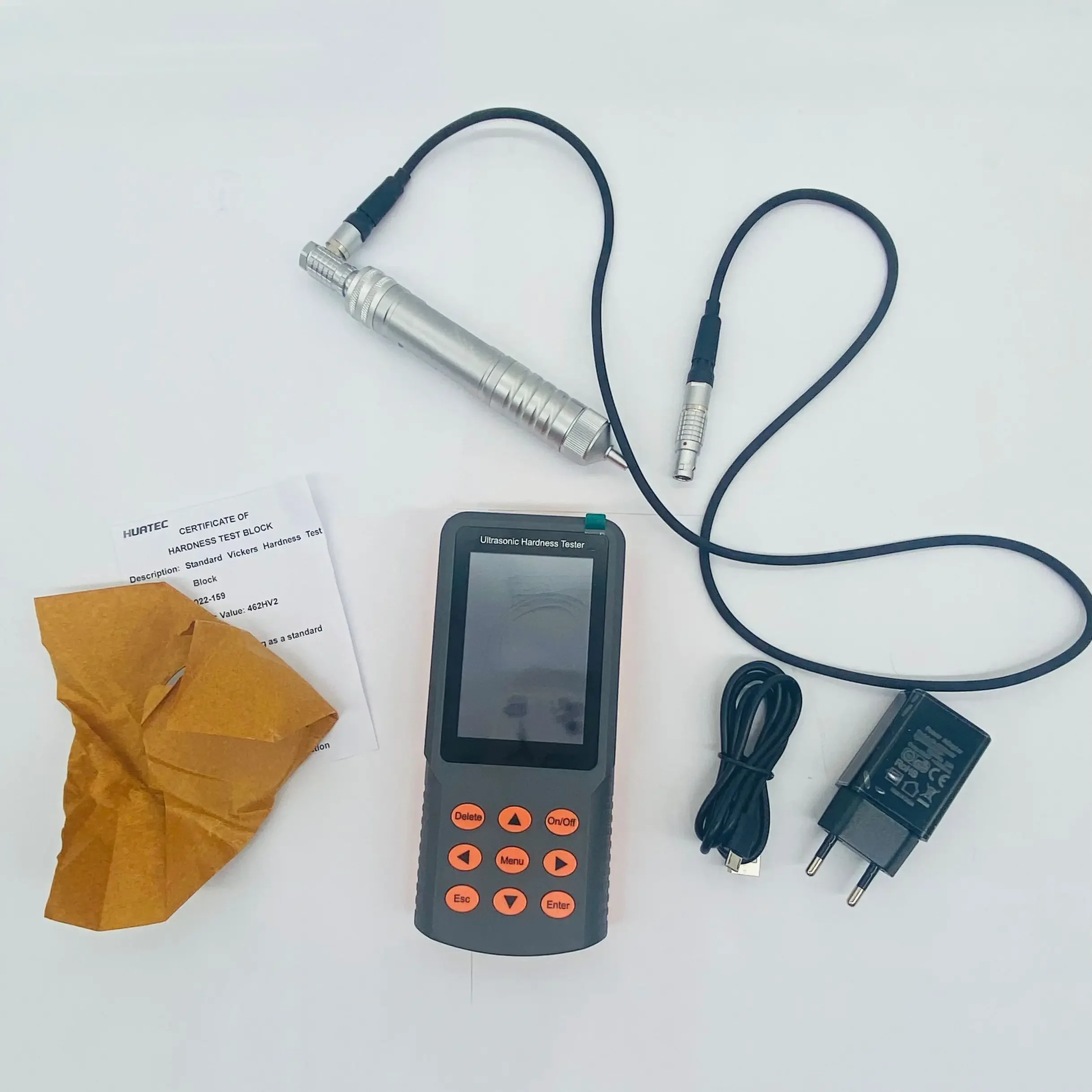 Manual Ultrasonic portable hardness tester Multi-Point Calibration