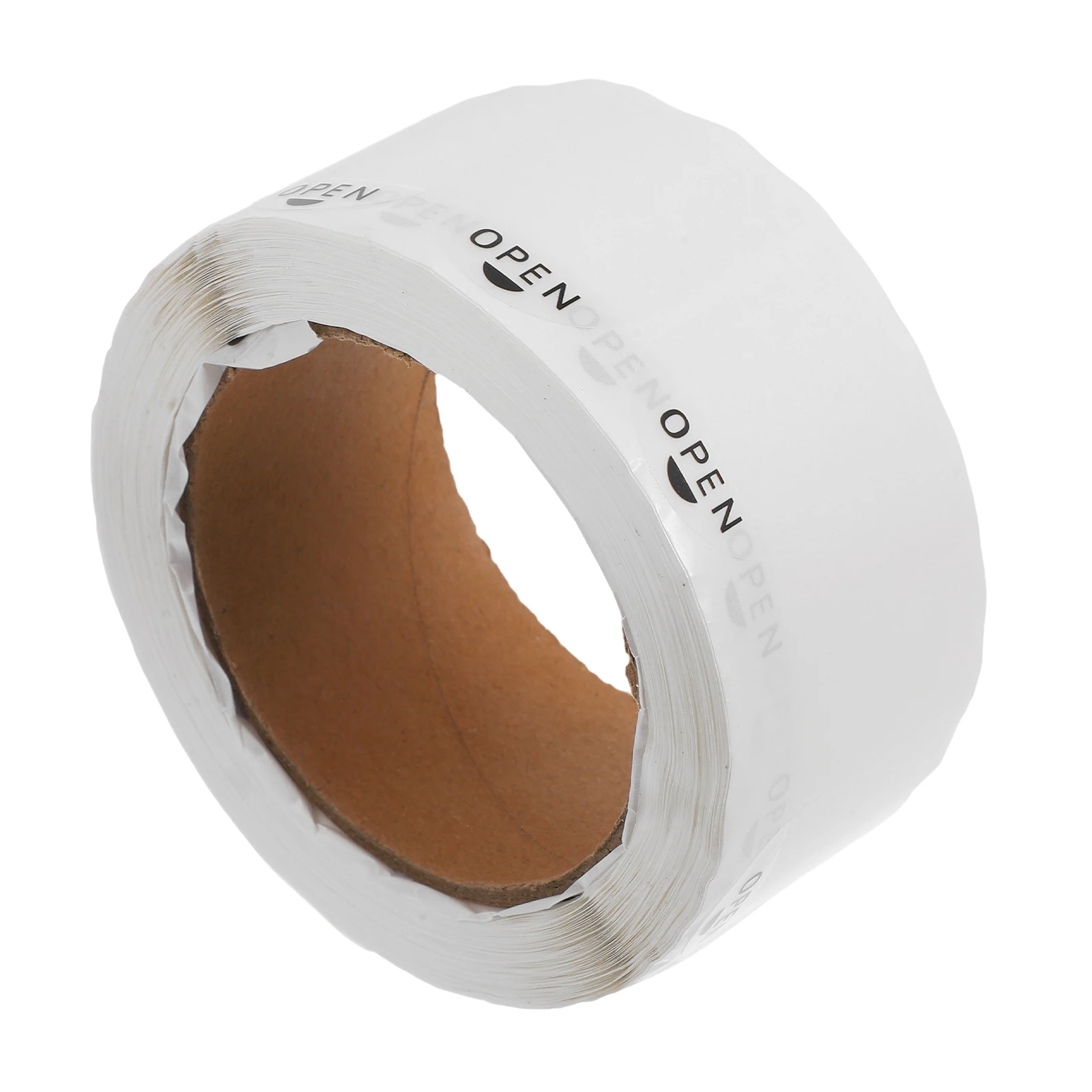 

1 Roll Clear Sealing Stickers Easy Peel Residue-Free Clear Shipping Labels Library Supplies Protective Stickers