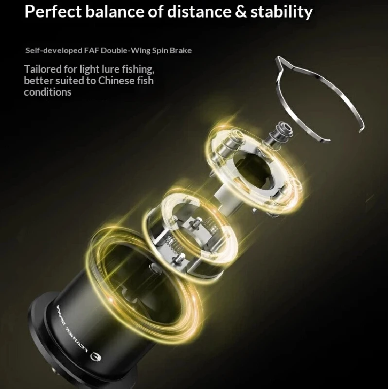 Kastking Upgraded Lingsun Pro Baitcasting Reel Magnesium Alloy Ultralight Fishing Line Reel For Ultralight Lure Fishing Angling