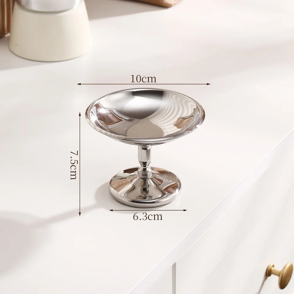 Stainless Steel Ice Cream Bowls Set of 4 - Reusable Tall Bowls for Home Kitchen Catering and Social Gatherings