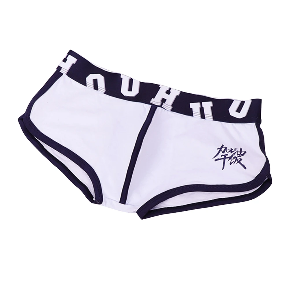 Underwear Boxer Briefs Men's Breathable Sports Briefs with Comfortable Bulge Pouch Plus Size Options Available